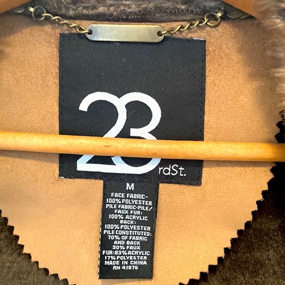 Vegan suede jacket - Picture 7 of 14